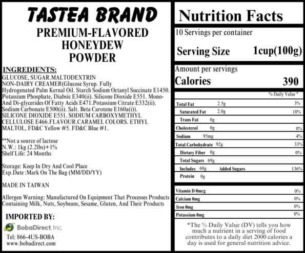 Honeydew Back