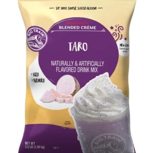 Big Train Dragonfly Taro Blended Crème Frappé Mix 3.5 lb Bulk Bag