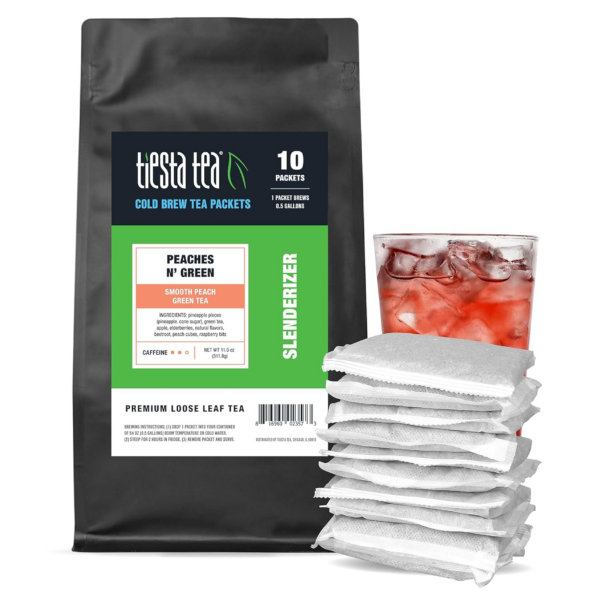 Peaches n’ Green – Cold Brew Packets