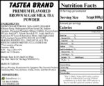Brown Sugar Front label