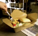 [200 ct] Paper Take-Out Boxes | #3 | 76 oz | Kraft