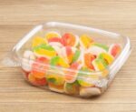 [200 ct] 12 oz Hinged Deli Container | PET