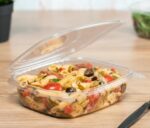 [200 ct] 24 oz Hinged Deli Container | PET