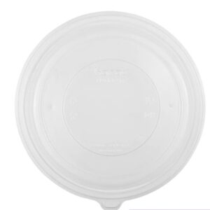 [150 ct] PP Lid for 32 & 48 oz PP Round Microwaveable Container, Translucent