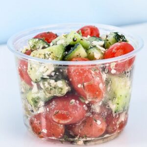 [500 ct] 16 oz Deli Containers | PET | 117 mm