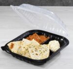 [150 ct] 10.25" x 9" 3-Comparment Premium PP Hinged Container