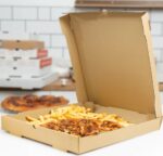 [50 ct] Corrugated Pizza Box, 16''x16''x2'', Kraft