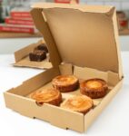 [50 ct] Corrugated Pizza Box, 10''x10''x2'', Kraft