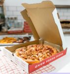 [50 ct] Corrugated Pizza Box, 12''x12''x2'', Generic Print