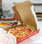 [50 ct] Corrugated Pizza Box, 14''x14''x2'', Generic Print