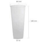 22oz PP Clear Cup (90mm 1000pc)