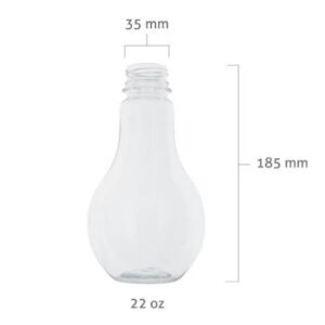 22oz PET Light Bulb Cups (252pc)